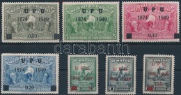 ** 1949  75 éves Az UPU Sor Felülnyomással Mi 374 - 380 - Altri & Non Classificati