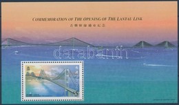 ** 1997 Modern építészet - Lantau-híd Blokk Mi 53 D - Otros & Sin Clasificación