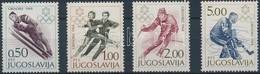 ** 1968 Téli Olimpia: Grenoble Sor Mi 1262-1265 - Altri & Non Classificati