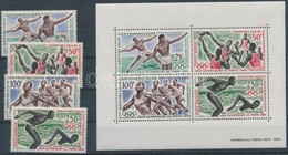 ** 1964 Olimpia Sor Mi 59-62 + Blokk Mi 2 - Andere & Zonder Classificatie