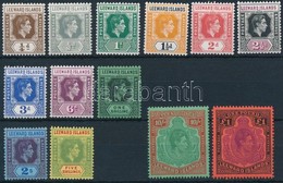 ** 1938 Forgalmi 13 érték Mi 87, 89, 91, 93, 95, 97, 99-105 - Autres & Non Classés