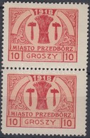 ** Przedbórz 1918 Függőleges Pár Mi 6B - Other & Unclassified