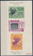 ** 1950 75 éves Az UPU Blokk Mi 3 - Other & Unclassified