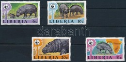 ** 1984 WWF: Törpe Víziló Sor Mi 1315-1318 - Otros & Sin Clasificación