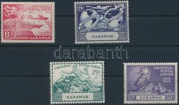 ** Sarawak 1949 75 éves Az UPU Sor Mi 167 - 170 - Autres & Non Classés