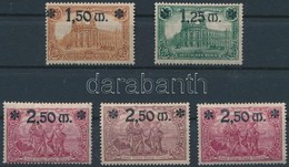 ** 1920 Mi 116-118 + Változatok (Mi EUR 94,-) - Altri & Non Classificati