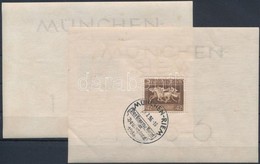 ** O 1936 Blokk Mi 4 Postatiszta + Emlékbélyegzővel  (Mi EUR 50,-) - Autres & Non Classés