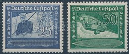 ** 1938 Zeppelin Sor Mi 669-670 (Mi EUR 55,-) - Otros & Sin Clasificación