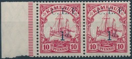 ** Kamerun Brit Megszállás 1915 Mi 3b ívszéli Pár / Margin Pair - Sonstige & Ohne Zuordnung