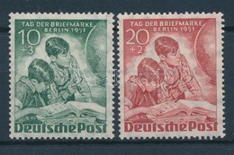 ** 1951 Bélyegnap Sor Mi 80-81 (Mi EUR 55,-) - Sonstige & Ohne Zuordnung