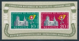 ** 1955 Nemzeti Bélyegkiállítás Blokk Mi 15 (Mi EUR 100,-) - Altri & Non Classificati