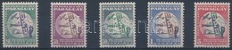 ** 1949 75 éves Az UPU Sor Mi 656 - 660 - Altri & Non Classificati