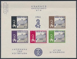 ** 1961 Egyesült Európa Vágott Blokk Mi 16 - Other & Unclassified