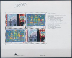 ** 1993 Europa CEPT: Kortárs Művészet Blokk Mi 93 - Andere & Zonder Classificatie