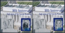 ** 2012 Abraham Lincoln Kisív Mi 5653-5656 + Blokkpár Mi 676-677 - Altri & Non Classificati