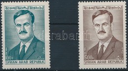 ** 1972  Hafis Al-Assad Elnök Sor Mi 1208-1209 - Otros & Sin Clasificación
