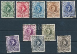 * 1938/1954 Forgalmi Bélyegek / Definitive Stamps Mi 27 A-30 A, 31 AA, 33 AA, 34 A, 	35 AC, 36 AC, 37 C - Otros & Sin Clasificación