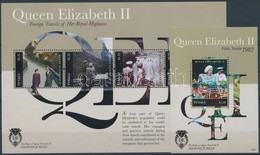 ** 2012 II. Erzsébet Királynő Utazásai Kisív Mi 1876-1879 + Blokk Mi 195 - Sonstige & Ohne Zuordnung