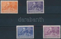 ** 1949 75 éves Az UPU Sor Francia Felirattal Mi 137-140 - Other & Unclassified