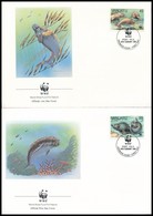 1988 WWF: Dugong Sor Mi 782-785 4 Db FDC-n - Sonstige & Ohne Zuordnung