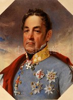 Josef Kriehuber (1800-1876)-nek Tulajdonított: Ludwig Von Welden Báró, Osztrák Hadvezér Portréja. Akvarell, Papír. Jelzé - Altri & Non Classificati