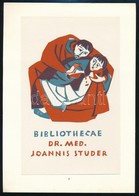 16 Db Külföldi Alkotóktól Származó Ex Libris. Több Művésztől, Különféle Technikákkal, Részben Jelzett / 16 International - Sonstige & Ohne Zuordnung