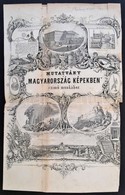 1853 Kubinyi Ferenc: Mutatvány Magyarország Képekben Czimű Munkához. Nagyméretű Fametszet. Varzsányi J. Mérnök Rajza, Ra - Stiche & Gravuren