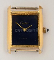 Cartier Tank Mechanikus Art Deco Karóra. Köves Felhúzókoronával, Működő, Jó állapotban.  27x30 Mm - Andere & Zonder Classificatie