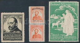 ** (*) 1918-1932 4 Db Klf Levélzáró Bélyeg - Unclassified