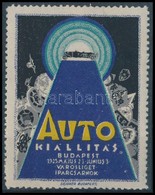 ** 1925 Autó Kiállítás Budapest Iparcsarnok Levélzáró - Zonder Classificatie