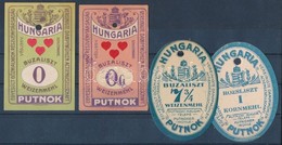 Putnok Hungaria 4 Db Zárjegye - Unclassified