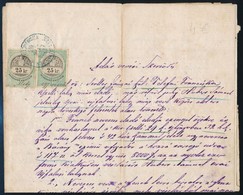 Cca 1870-1890 10 Db Okmánybélyeges Okmány - Unclassified
