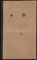 1933 Bp., Fényképes Szolgálati Cselédkönyv - Non Classificati