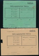 1945 2 Db Bélyegigénylési Bárca - Non Classificati