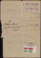 1955 Fellebbezés Okmánybélyegekkel - Unclassified