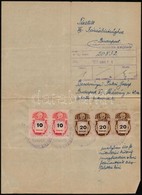 1955 Kérvény Okmánybélyegekkel - Unclassified
