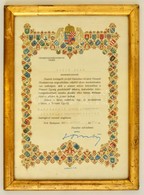 1936 Nemzeti Egység Pártja Községi Ifjúsági Csoport Elnöki Kinevező Okmánya, Gömbös Gyula Miniszterelnök Nyomtatott Aláí - Non Classés