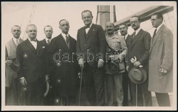 1927 Gróf Perrone Di San Marino Olasz Katonai Attasé, Coraggio Tengerészeti Attasé, Triompli őrgróf, Arlotta Olasz Követ - Other & Unclassified