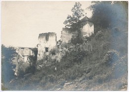 Cca 1910 A Szkalkai-apátság  (Trencsén Megye) Tornyai Eredeti Fotó 12x17 Cm - Altri & Non Classificati