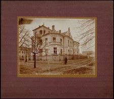 Cca 1910 Nagyvárad, Seregély Villa, Rulikovszky út, Kartonra Kasírozva, Hátoldalán Feliratozva, 17x23 Cm - Altri & Non Classificati