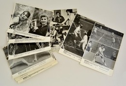 Cca 1960-1980 Sporttal Kapcsolatos 10 Db MTI Sajtófotó / Sports Press Photos  26x22 Cm - Other & Unclassified