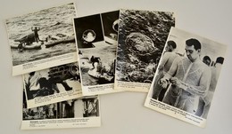 Cca 1960-1980 Űrhajózással Kapcsolatos 6 Db MTI Sajtófotó / Astronauts Press Photos 26x22 Cm - Other & Unclassified
