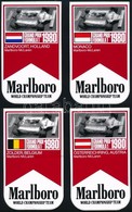 1980 Grand Prix Formula 1 Marlboro - 15 Db Matrica - Pubblicitari