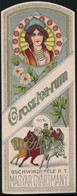 Cca 1910 Gschwindt-féle Orosztea-rum Számolócédula - Advertising