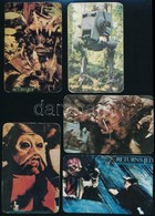 1985 Star Wars Kártyanaptárak, 5 Db, Egyik Sérült - Advertising