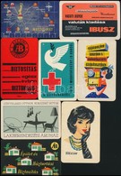 1952-1969 12 Db Kártyanaptár (Maszovlet, Ibusz, ÁB, Vöröskereszt, Stb.) - Pubblicitari