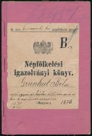 1900 Bp., Népfölkelési Igazolványi Könyv - Otros & Sin Clasificación