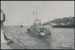 A Temes II és Bosna Monitor, A Dunai Flottila Hajói, Az 1980-as években Eredeti Negatívról Előhívott Másolat, Hátoldalon - Autres & Non Classés