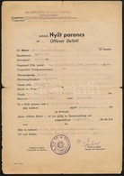 1945 Nyílt Parancs - Altri & Non Classificati