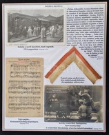 1914-1918 Az I. Világháború Története. Egyedi összeállítás Izgalmas Eredeti Fotókkal, Képeslapokkal, Sorsjegyekkel, Vala - Other & Unclassified